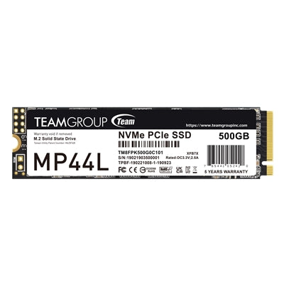 Team Group MP44L 500GB M.2 PCIe 4.0 NVMe SSD, 5000MB/s Read Speed - IT Supplies Ltd