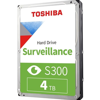 Toshiba S300 HDWT840UZSVA 4TB SATA III 3.5" 5400RPM Surveillance Internal Hard Drive - IT Supplies Ltd