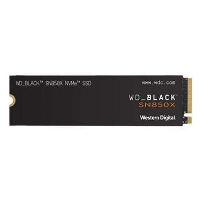 WD Black SN850X (WDS100T2X0E) 1TB NVMe SSD, M.2 Interface, PCIe Gen4, 2280, Read 73000MB/s, Write 6300MB/s, 5 Year Warranty - IT Supplies Ltd