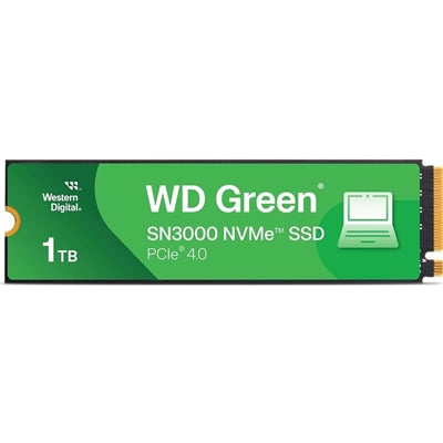 WD Green SN3000 1TB NVMe SSD – M.2 PCIe Gen4, 5000MB/s Read, 4200MB/s Write - IT Supplies Ltd
