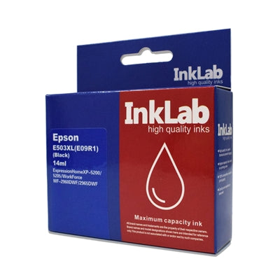 Epson 503XL Black Ink Compatible Cartridge InkLab XL