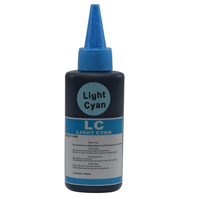 InkLab Universal Light Cyan Refill Ink 100ml for Brother/Canon/Epson - IT Supplies Ltd