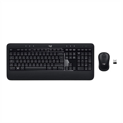 Logitech K540e Advanced Combo Wireless Keyboard and 3 Button Ambidextrous Scroll Mouse Unified Nano USB - IT Supplies Ltd