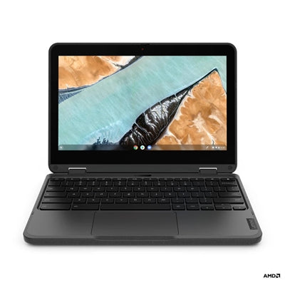 Lenovo ChromeBook Flip 300e 82J9000TUK, 11.6 Inch IPS Touchscreen, AMD 3015Ce, 4GB RAM, 32GB eMMC, Google Chrome OS with Digital Pen - IT Supplies Ltd