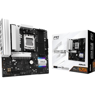 ASRock A620AM Pro RS AM5 Motherboard – DDR5, 2.5G LAN, PCIe 4.0 - IT Supplies Ltd