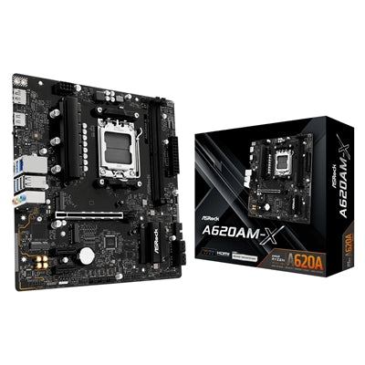 ASRock A620AM-X AM5 DDR5 Motherboard | WiFi 6E, 2.5G LAN, M.2 - IT Supplies Ltd