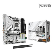 ASRock B850M Steel Legend WiFi | AM5, DDR5, PCIe 5.0, M.2, USB-C, Wi-Fi 7 - IT Supplies Ltd