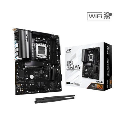 ASRock B850 Pro-A WiFi AM5 ATX DDR5 PCIe 5.0 Motherboard