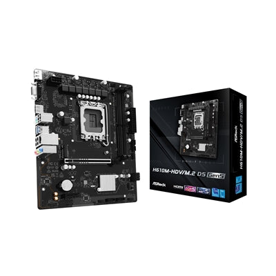 ASRock H610M-HDV/M.2 D5 Gen5 DDR5 LGA1700 Motherboard