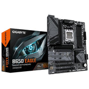 Gigabyte B650 EAGLE AMD AM5 Socket Motherboard, ATX, 4x DDR5 Slots, 3x M.2 Sockets, 2x USB-C Port, Fitted I/O Shield, GbE LAN, 1x DisplayPort / 1x HDMI Port - IT Supplies Ltd
