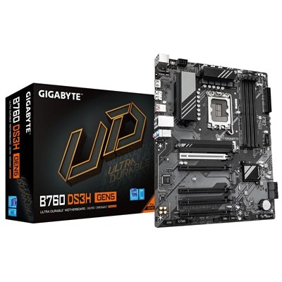 Gigabyte B760 DS3H GEN5 ATX DDR5 Motherboard Intel 1700