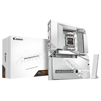 Gigabyte B850 AORUS Stealth Ice WiFi7 AM5 ATX Motherboard
