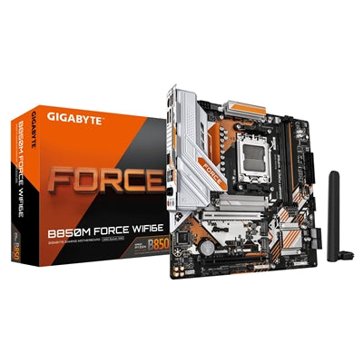 Gigabyte B850M FORCE WiFi6E AM5 DDR5 Micro ATX Motherboard