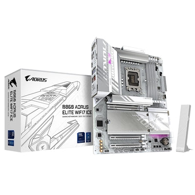 Gigabyte B860 AORUS Elite WIFI7 ICE | ATX, DDR5, Wi‑Fi7 - IT Supplies Ltd