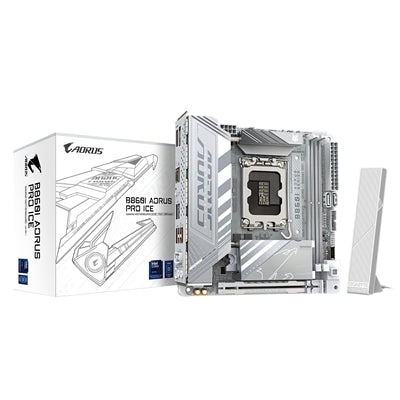 Gigabyte B860I AORUS Pro ICE WiFi7 Intel Mini ITX Motherboard