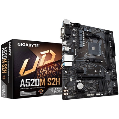 Gigabyte A520M S2H AMD Ryzen 3rd Gen | DDR4 | RGB Fusion 2.0 - IT Supplies Ltd