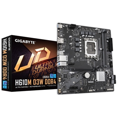 Gigabyte H610M D3W DDR4 Intel 1700 Micro-ATX Motherboard