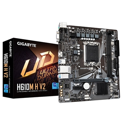 Gigabyte H610M H V2 Micro-ATX Intel 1700 DDR5 Motherboard