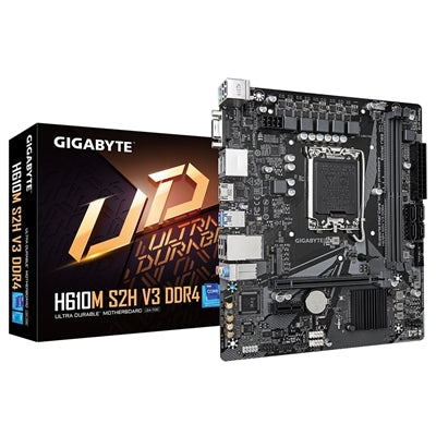 Gigabyte H610M S2H V3 DDR4 | Intel 1700, PCIe 4.0, M.2, USB 3.2, HDMI - IT Supplies Ltd