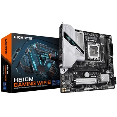 Gigabyte H810M GAMING WIFI6 LGA1851 DDR5 Micro-ATX Motherboard