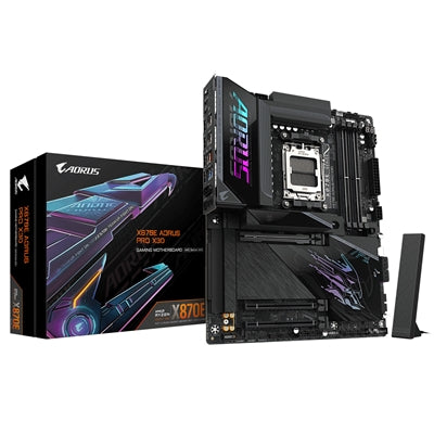 Gigabyte X870E AORUS PRO X3D AM5 ATX WiFi 7 USB4 Motherboard