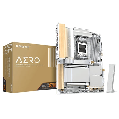 Gigabyte X870E AERO X3D WOOD AM5 WiFi 7 ATX Motherboard