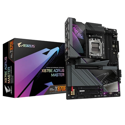 Gigabyte X870E AORUS MASTER ATX AMD AM5 Motherboard DDR5 Wi-Fi 7