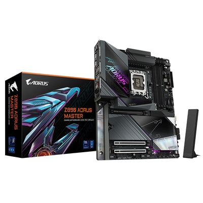 Gigabyte Z890 AORUS MASTER Intel Z890 DDR5 WiFi 7 10GbE ATX
