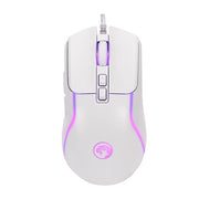 Marvo Scorpion M292-WH RGB USB Gaming Mouse – 8000 DPI, White - IT Supplies Ltd