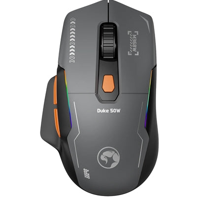 MARVO Duke 50W Wireless Gaming Mouse RGB 12800 DPI Tri-Mode