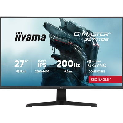 iiyama G2771QS-B1 27" QHD 200Hz IPS Gaming Monitor 0.5ms