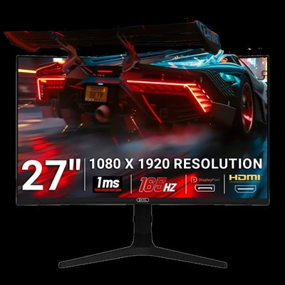 piXL CM27C7 27 27 Inch Curved Gaming Monitor 165Hz 1ms FreeSync