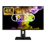 piXL CM28F10 28" 4K LED Monitor, 60Hz, 5ms, HDMI, DisplayPort, VESA - IT Supplies Ltd