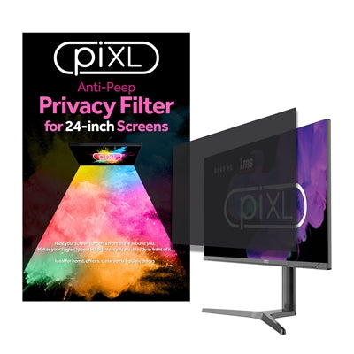 piXL 24-Inch Monitor Privacy Filter – Anti-Glare, Anti-Peep, Static-Free - IT Supplies Ltd