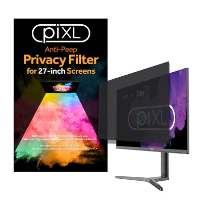 piXL 27-Inch Monitor Privacy Filter – Anti-Glare, Anti-Peep, Static-Free - IT Supplies Ltd