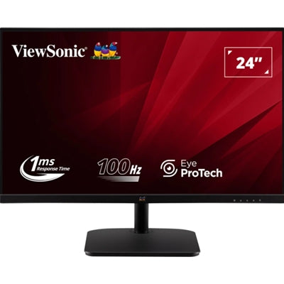ViewSonic VA2432-MHD-3 24" Full HD 100Hz IPS Monitor — HDMI & DP