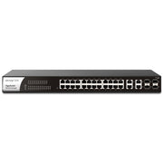 DrayTek VigorSwitch P1282 24-Port Gigabit PoE+ Smart Managed Switch - IT Supplies Ltd