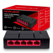 Mercusys MS105G 5-Port Gigabit Network Switch – Fast, Compact - IT Supplies Ltd