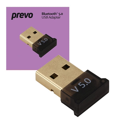 Prevo USBBT Wireless Bluetooth 5.0 USB Adapter - IT Supplies Ltd