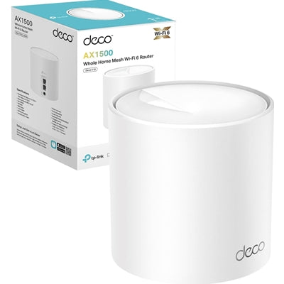 TP-Link Deco X10 AX1500 WiFi 6 Mesh System Gigabit Router