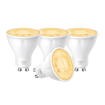 TP-Link Tapo L610 Smart WiFi GU10 Spotlight 4 Pack Dimmable