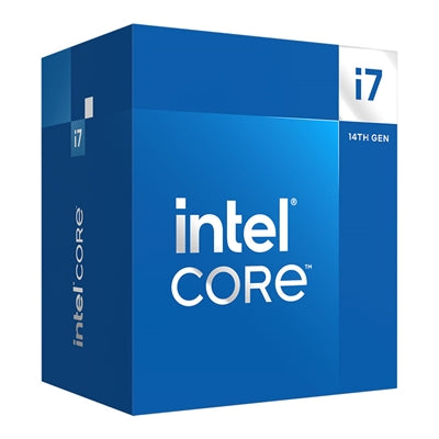 Intel Core i7 14700K 3.4GHz 20 Core LGA 1700 Raptor Lake Processor, 28 Threads, 5.6GHz Boost, Intel UHD 770 Graphics - IT Supplies Ltd