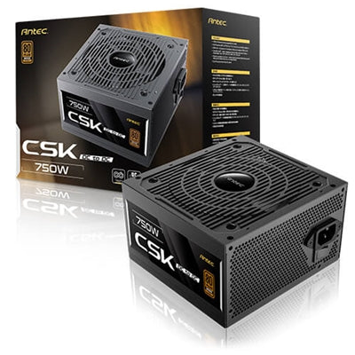 Antec CSK DC 750W PSU 80+ Bronze PCIe 5.1 Power Supply - IT Supplies Ltd