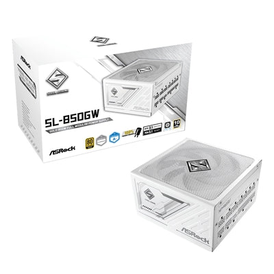 ASRock SL-850G 850W White 80 Plus Gold PSU ATX 3.1 PCIe 5.1