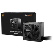 be quiet! Pure Power 12 650W 80+ Gold PSU – ATX 3.1, PCIe 5.1, Silent - IT Supplies Ltd