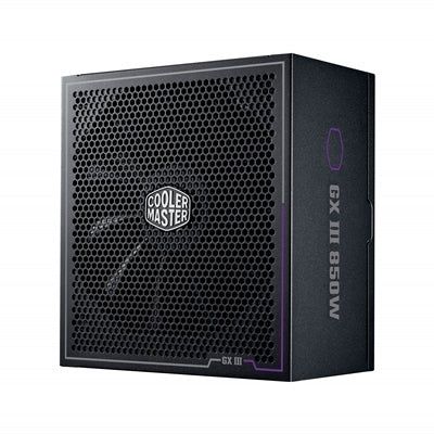 Cooler Master GX III Gold 850 ATX 3.0 850W Fully Modular 80 Plus Gold PSU Power Supply with 135mm &apos;Zero RPM&apos;-Capable Silent Fan - IT Supplies Ltd