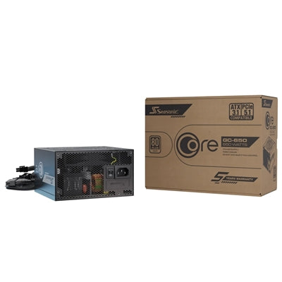 Seasonic CORE GC-650 ATX 3.1 650W 80 Plus Gold Power Supply