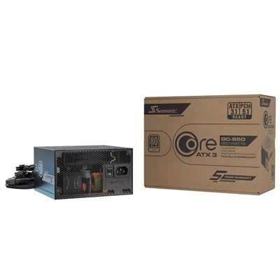 Seasonic CORE GC-850 ATX 3.1 850W 80 Plus Gold Power Supply