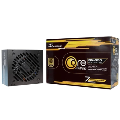 Seasonic CORE GX-650 ATX 3.1 650W 80 Plus Gold Modular PSU