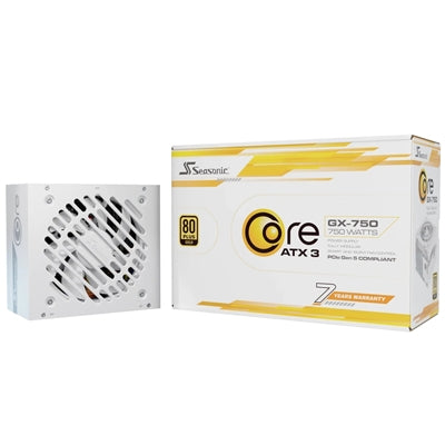 Seasonic CORE GX-750 White ATX 3.1 750W 80 Plus Gold PSU